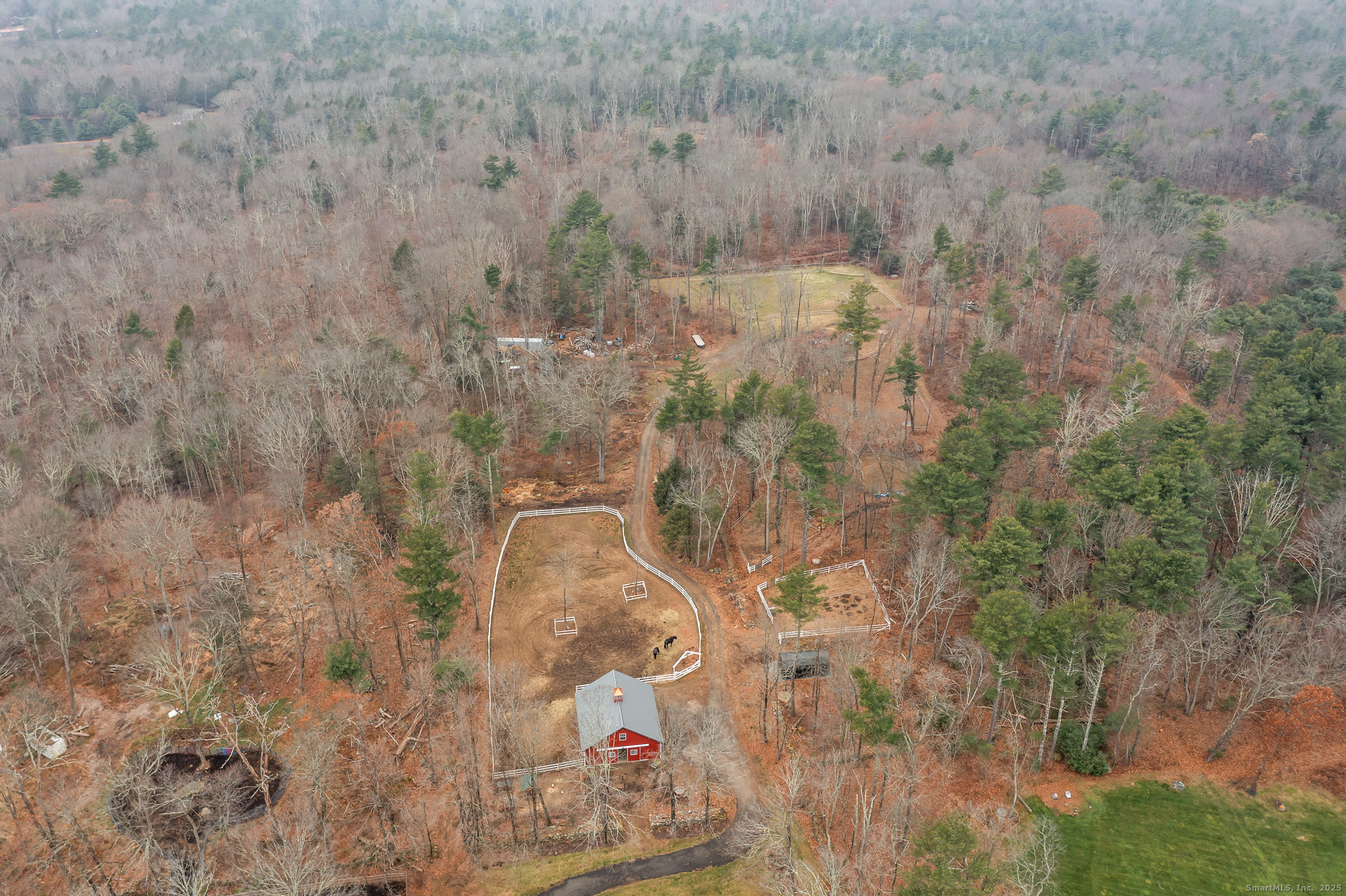 192 Leonard Road Stafford, CT 06076 - Photo 36 of 40 a view of a dry yard