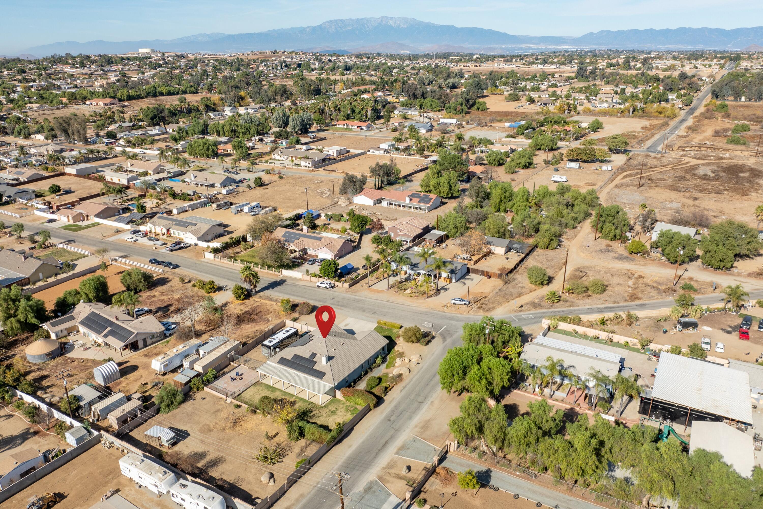 19475 Spalding Avenue Riverside, CA 92508 - Photo 46 of 50 an aerial view of residential houses with outdoor space