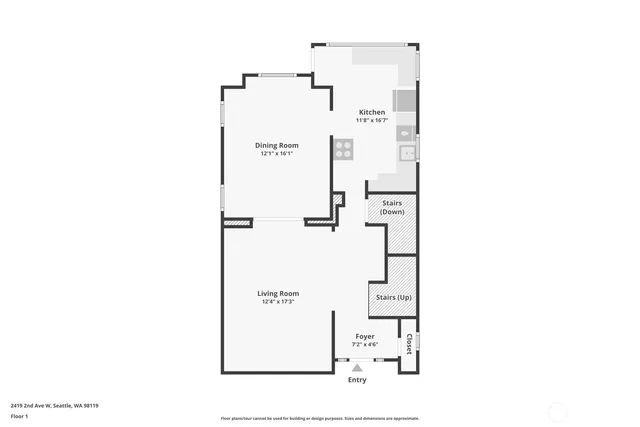 $1,395,000 | 2419 2nd Avenue West, Seattle, WA 98119