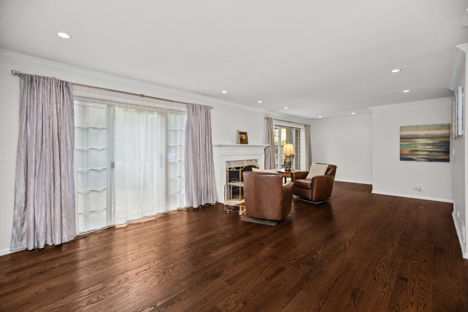 15 Landmark Street Northfield, IL 60093 - Photo 6 of 24 a view of a dining room with furniture window and wooden floor