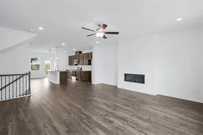 a bathroom with a double vanity sink and mirror