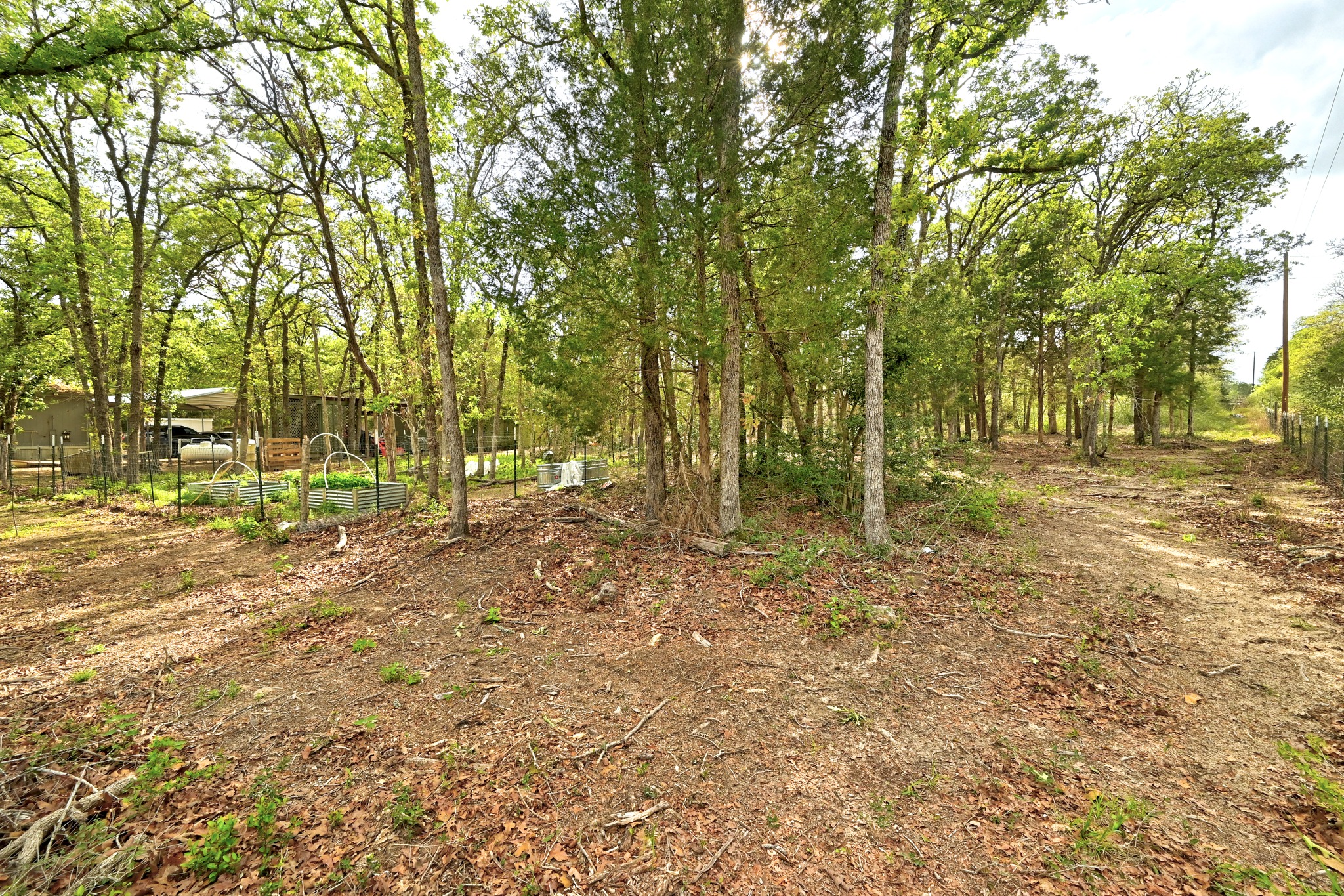 124 Coyote Lane Elgin, TX 78621 - Photo 32 of 40 a view of outdoor space with trees