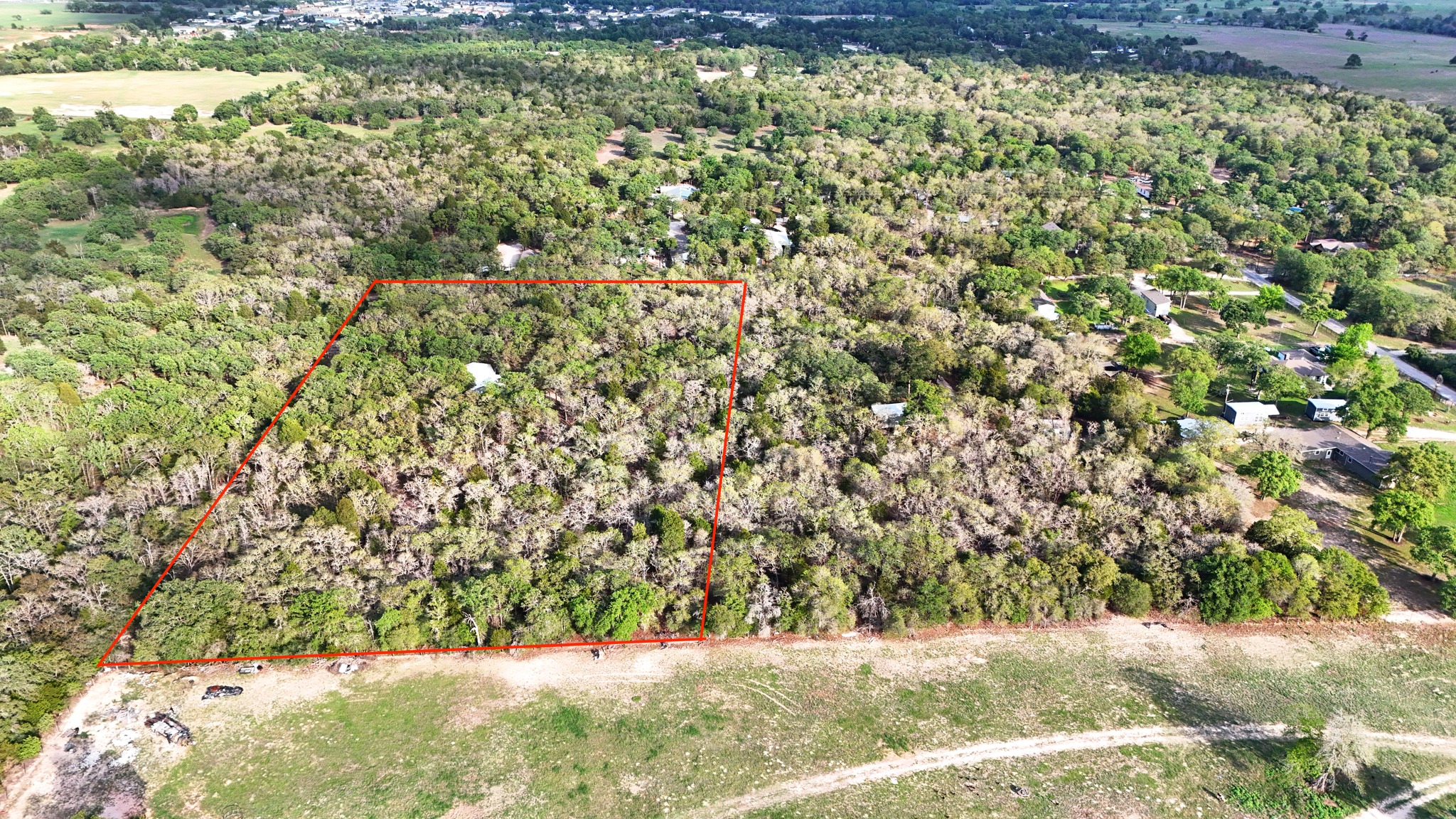 124 Coyote Lane Elgin, TX 78621 - Photo 39 of 40 a view of yard with green space