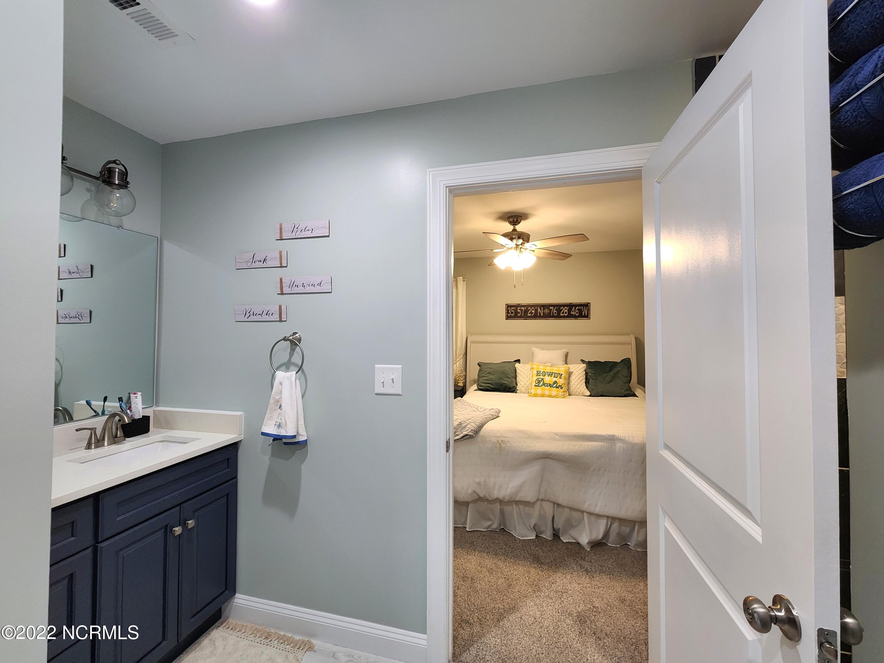 594 Breezy Banks Road Roper, NC 27970 - Photo 25 of 63 Jack and Jill shared bathroom