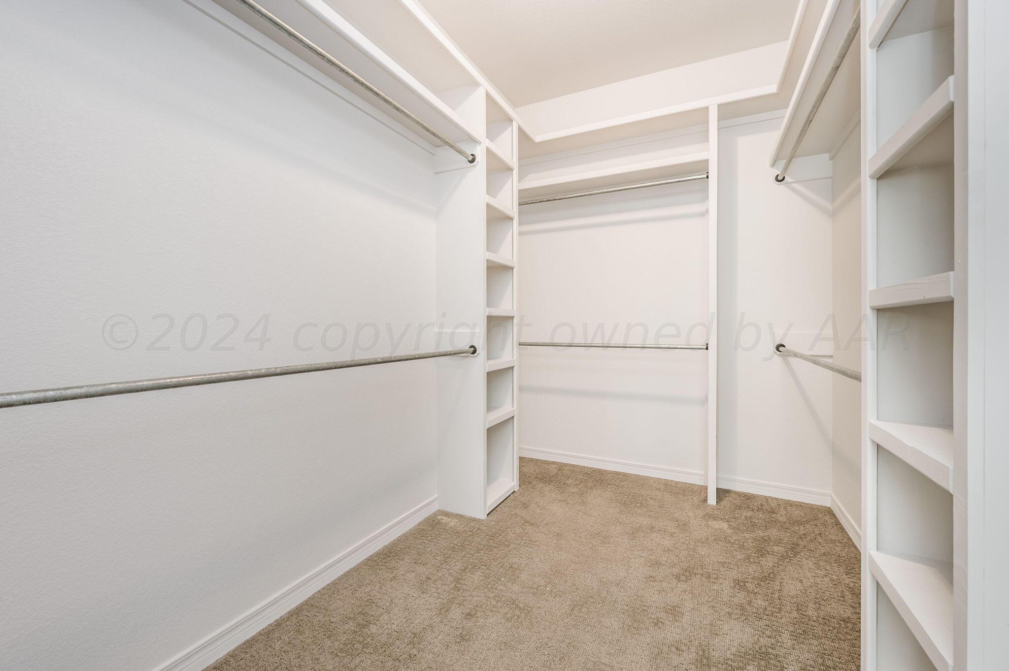 1201 Cabernet Way Amarillo, TX 79124 - Photo 17 of 18 a view of an empty walk in closet