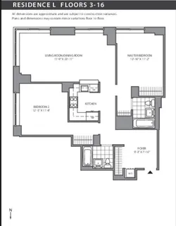 $7,300 | 211 North End Avenue, Unit 6C | Battery Park City