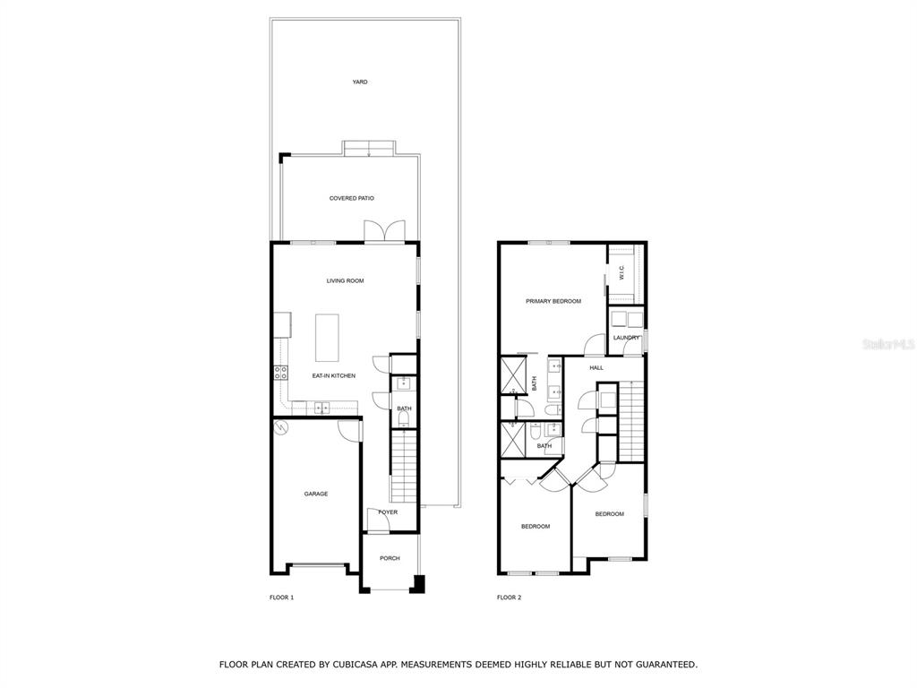 2608 West St Joseph Street, Unit 2 Tampa, FL 33607 - Photo 29 of 29 a picture of a floor plan