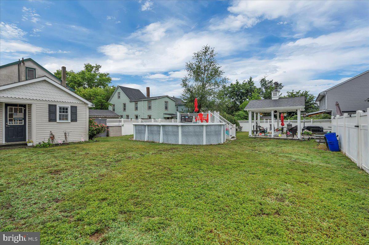 130 East Hancock Street Riverside, NJ 08075 - Photo 22 of 28 Spacious backyard oasis with pool.