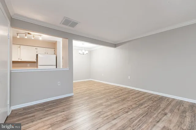 wooden floor in an empty room