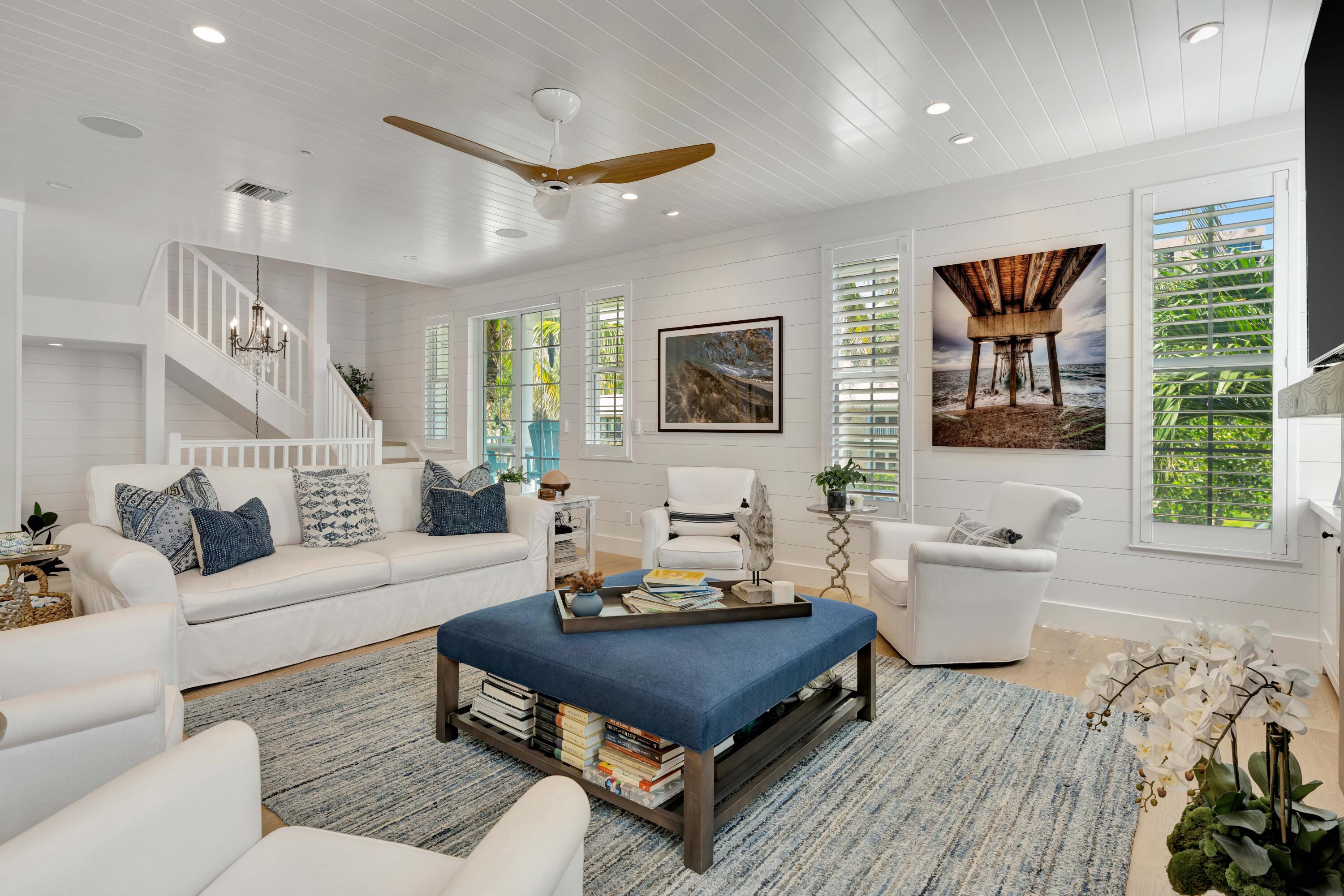 270 Mercury Road, Unit D Juno Beach, FL 33408 - Photo 10 of 107 a living room with furniture and a wooden floor