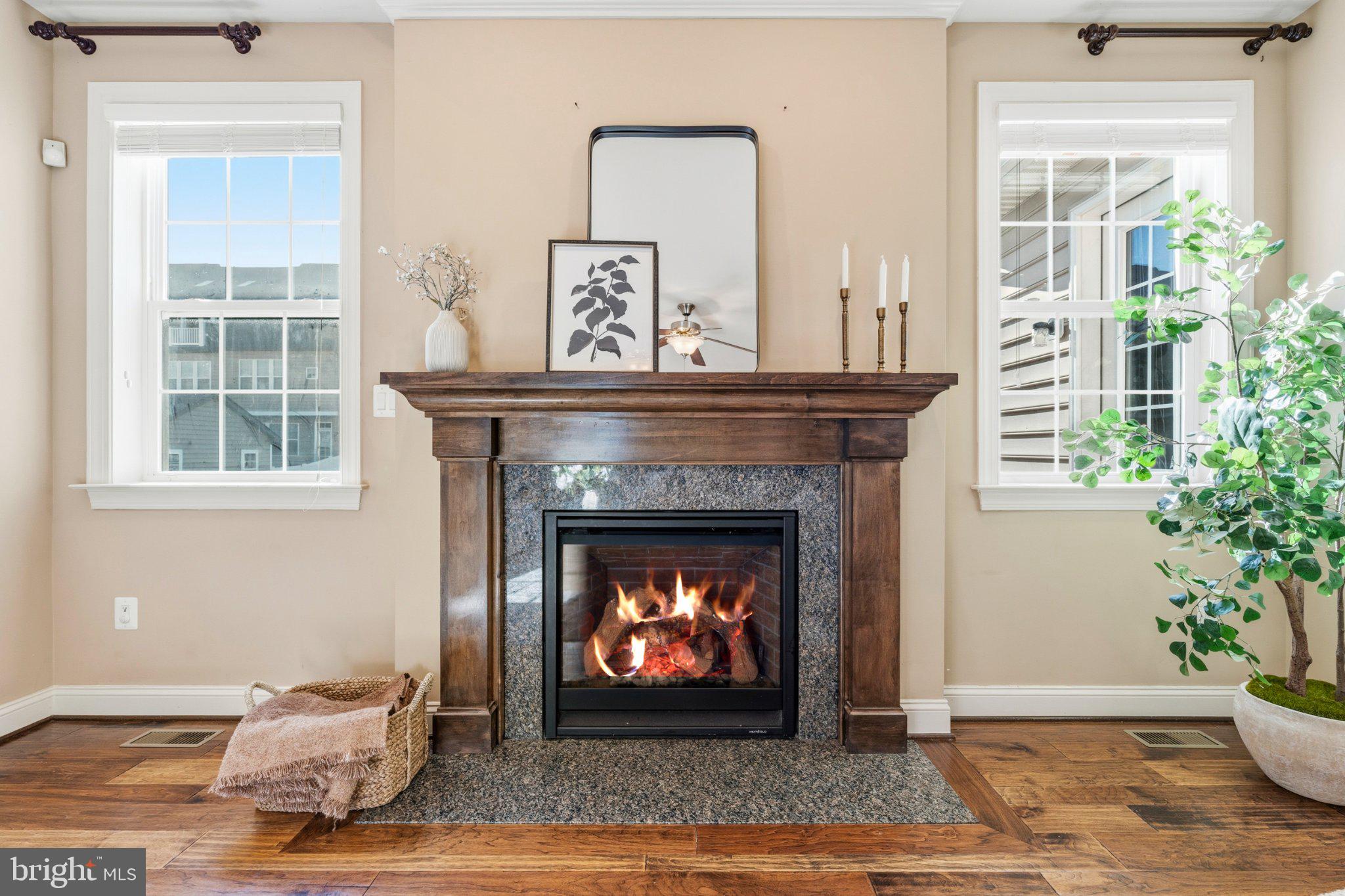 731 Holden Road Frederick, MD 21701 - Photo 22 of 78 Cozy fireplace in a sunlit room.