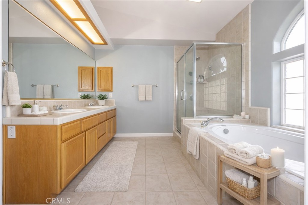 7084 Aster Road Oak Hills, CA 92344 - Photo 13 of 34 Primary Bath Virtually Staged