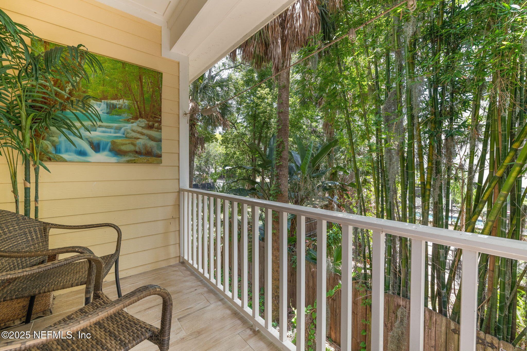 239 Riberia Street St. Augustine, FL 32084 - Photo 74 of 88 a view of a two chairs in the balcony