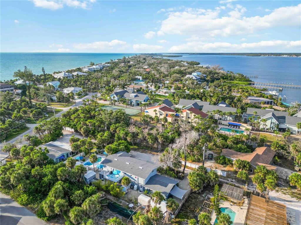 5075 North Beach Road, Unit B4 Englewood, FL 34223 - Photo 72 of 79 an aerial view of multiple house