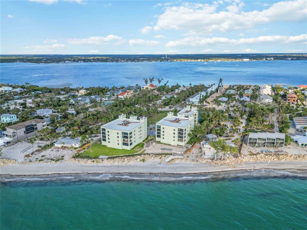 5075 North Beach Road, Unit B4 Englewood, FL 34223 - Photo 79 of 79 an aerial view of a house with a yard