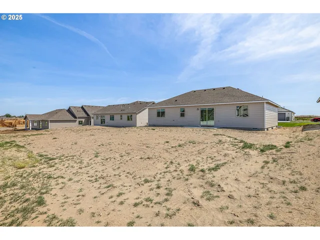 a view of wooden house