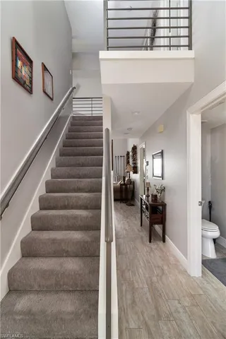 a view of entryway and hall