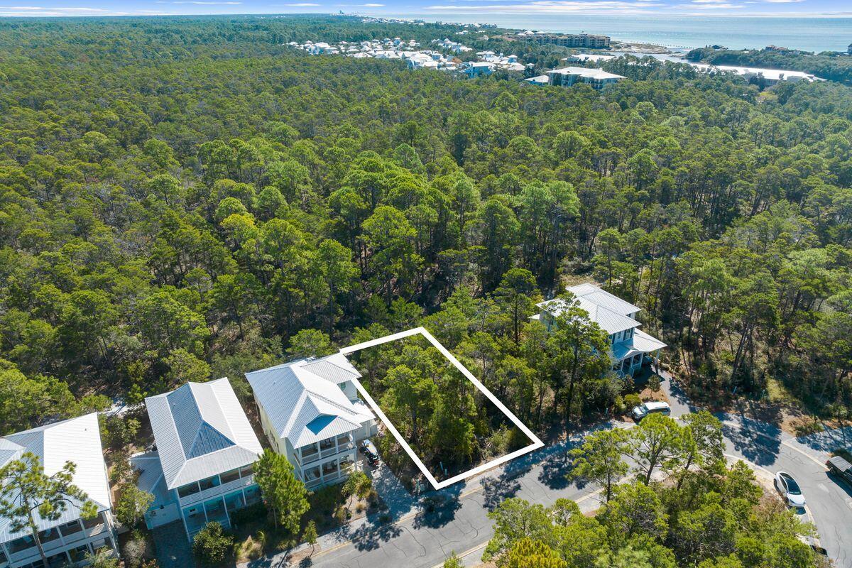 Lot 4 Matt's Way Santa Rosa Beach, FL 32459 - Photo 3 of 17 an aerial view of a house with a yard