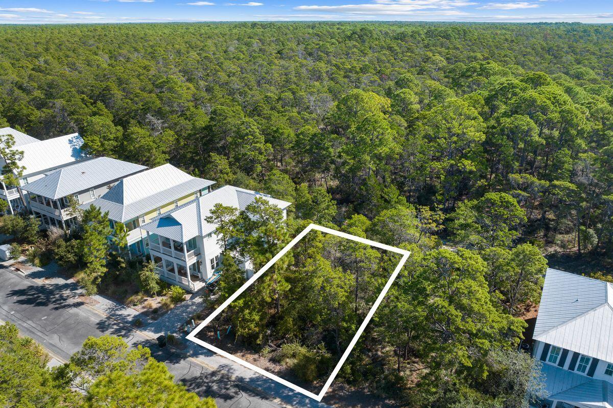 Lot 4 Matt's Way Santa Rosa Beach, FL 32459 - Photo 5 of 17 a view of a backyard with plants and a garden