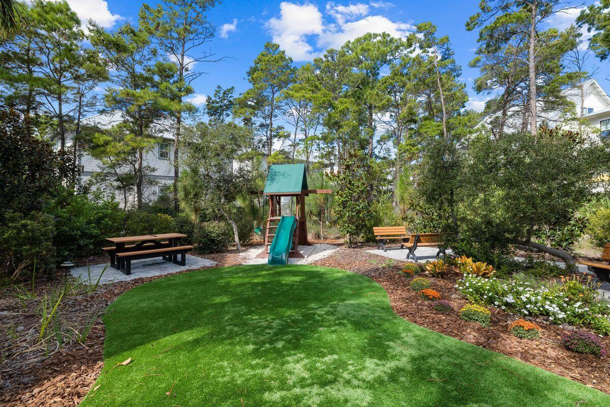 Lot 4 Matt's Way Santa Rosa Beach, FL 32459 - Photo 10 of 17 a view of a backyard with sitting area