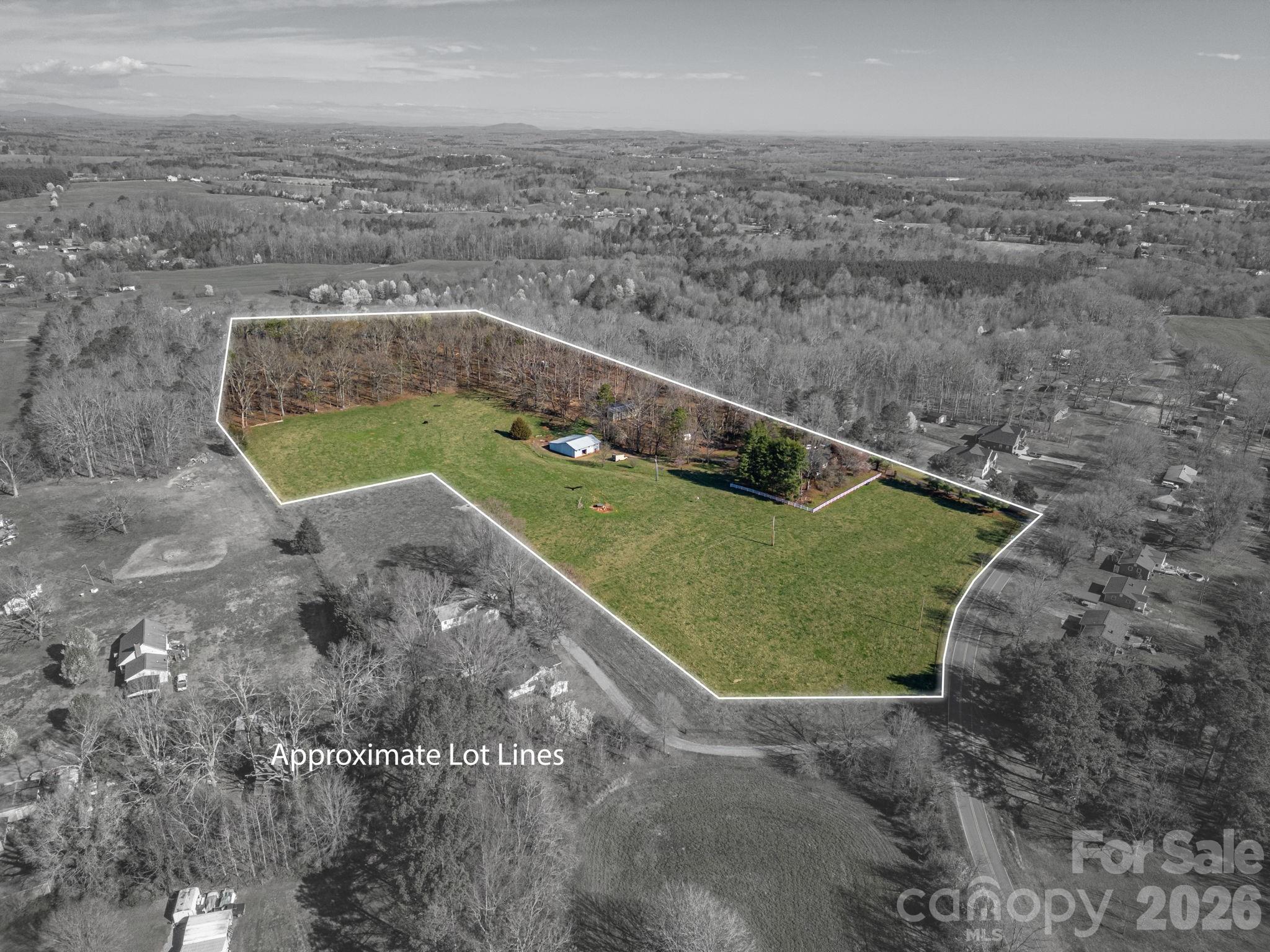 221 Lee Black Road Cherryville, NC 28021 - Photo 19 of 48 a view of a big yard