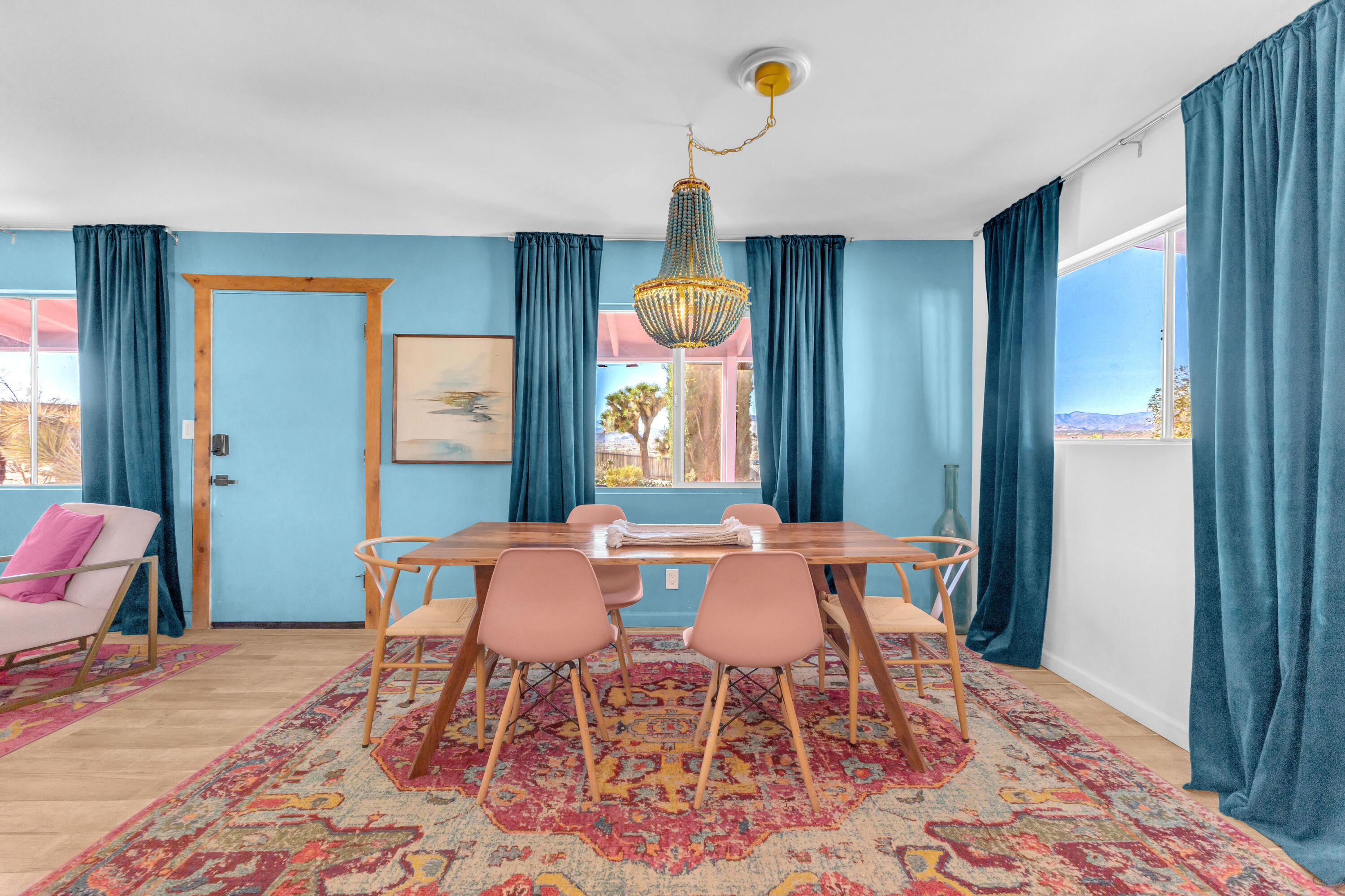 2642 Star Lane Joshua Tree, CA 92252 - Photo 4 of 76 a dining room with furniture and window