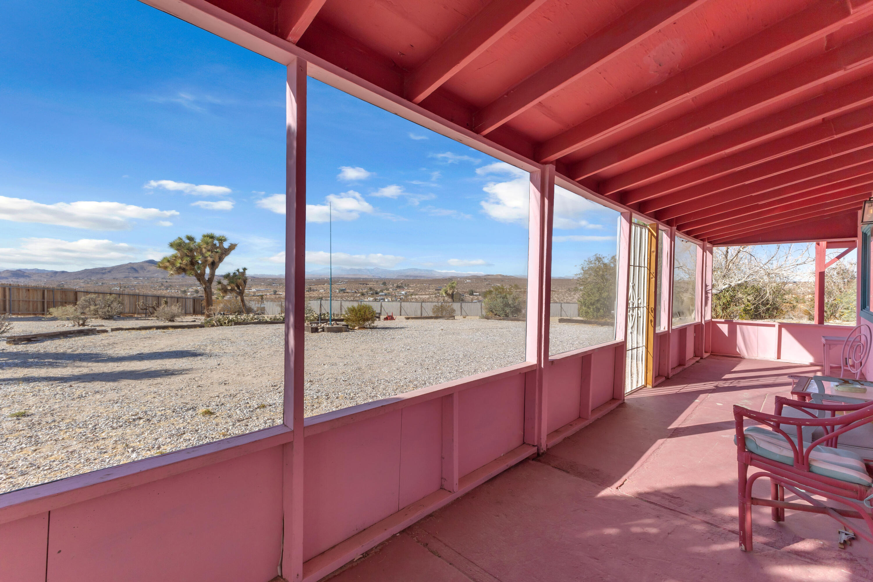 2642 Star Lane Joshua Tree, CA 92252 - Photo 50 of 76 a view of a ocean from a balcony