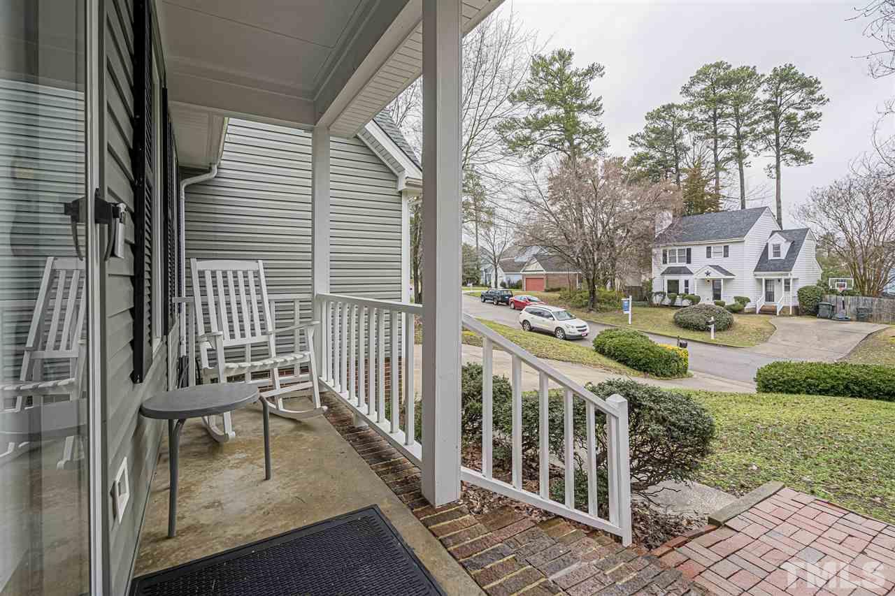 4248 Birmingham Way Raleigh, NC 27604 - Photo 5 of 29 a view of a porch with a bench