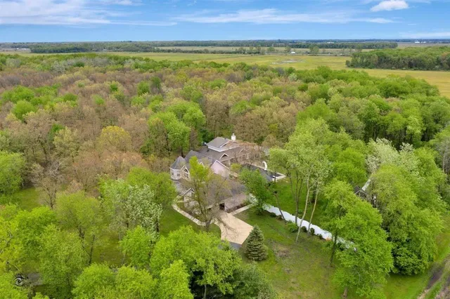 a view of an outdoor space and a lake view