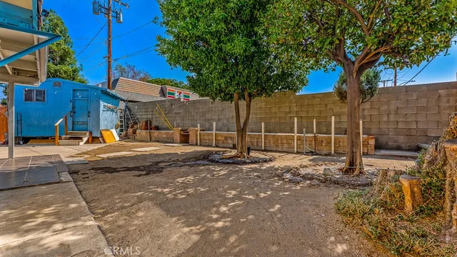 a view of a building with a outdoor space