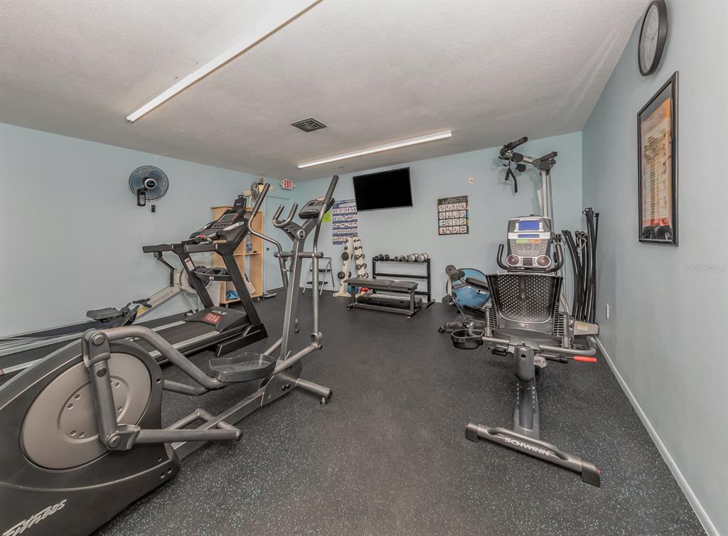 230 Santa Maria Street, Unit 330 Venice, FL 34285 - Photo 42 of 59 a view of a room with gym equipment