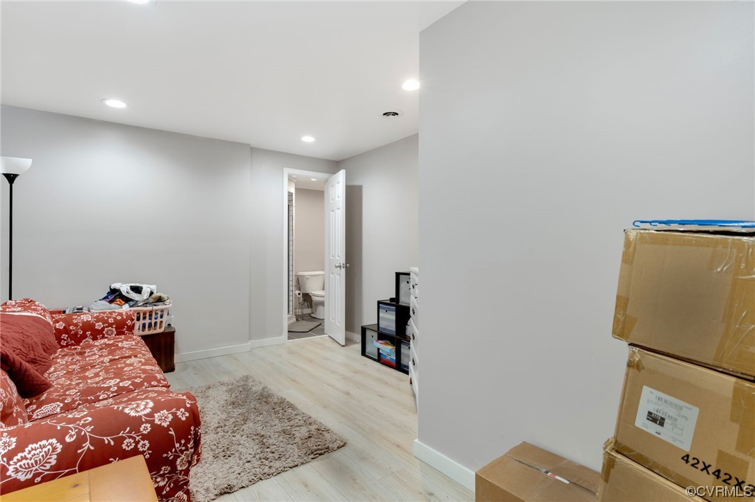 353 Nottoway Lane King William, VA 23086 - Photo 27 of 33 a bedroom with a bed and a couch