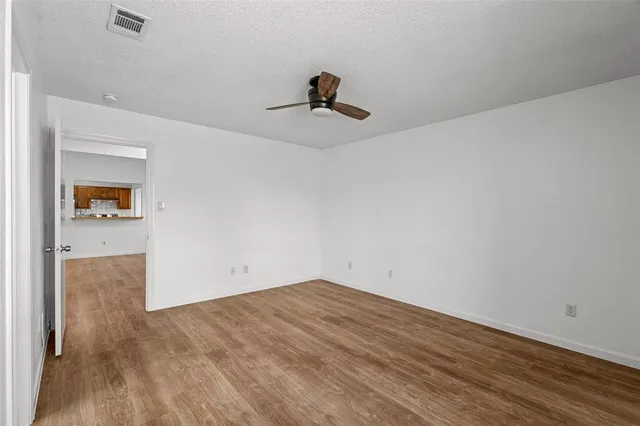 wooden floor in an empty room
