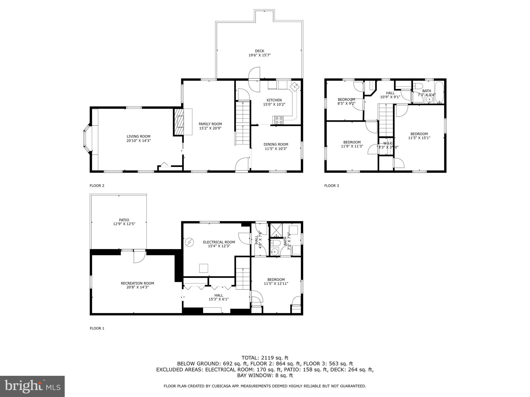 322 Penwood Road Silver Spring, MD 20901 - Photo 23 of 23 Combo floor plan