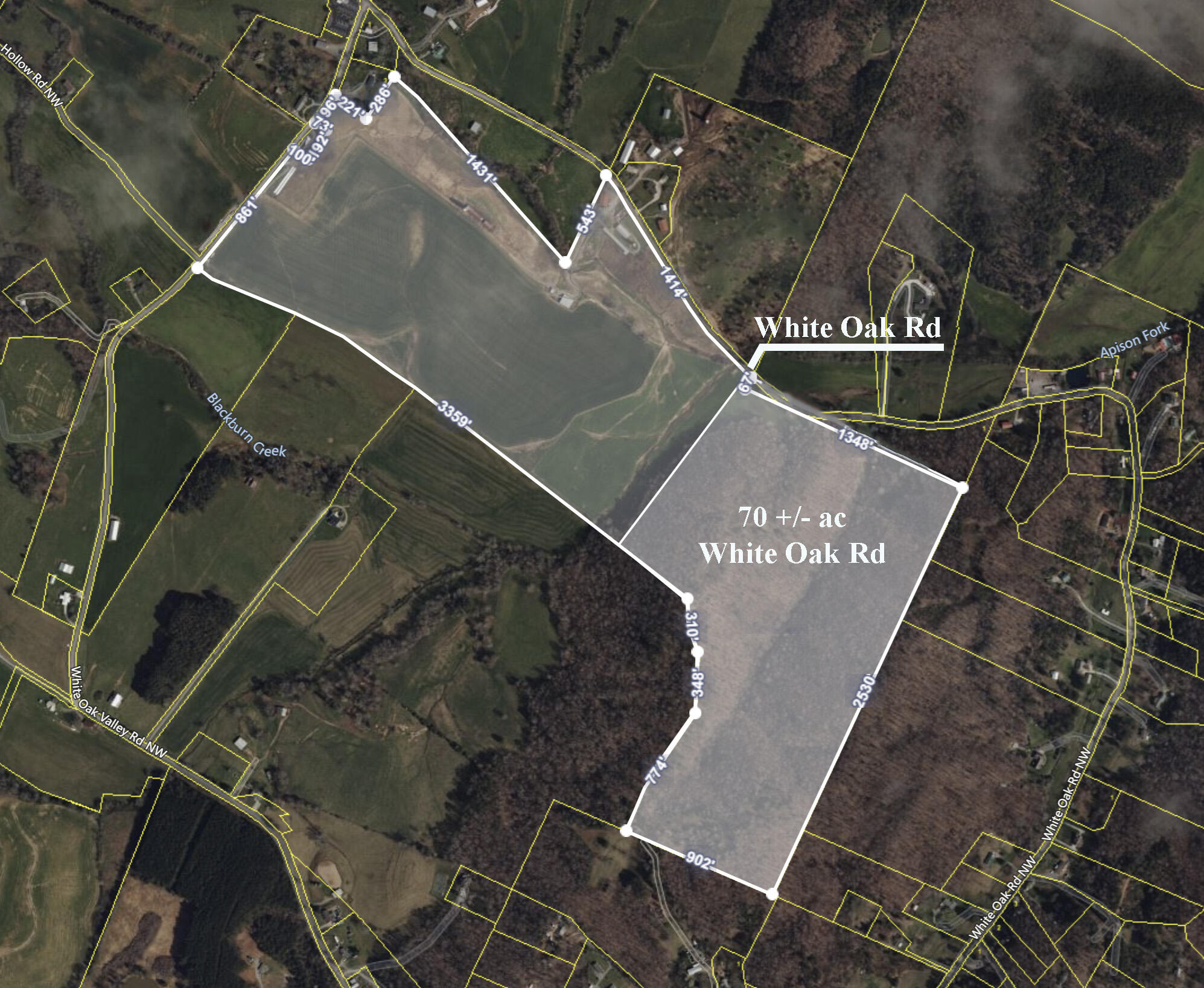 1636 White Oak Road Northwest Cleveland, TN 37312 - Photo 50 of 50 50-Tax Map-Edit