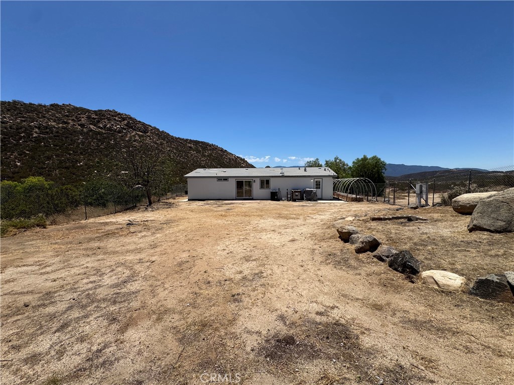 41251 Rope Road Hemet, CA 92544 - Photo 23 of 32 Backyard view of the Home