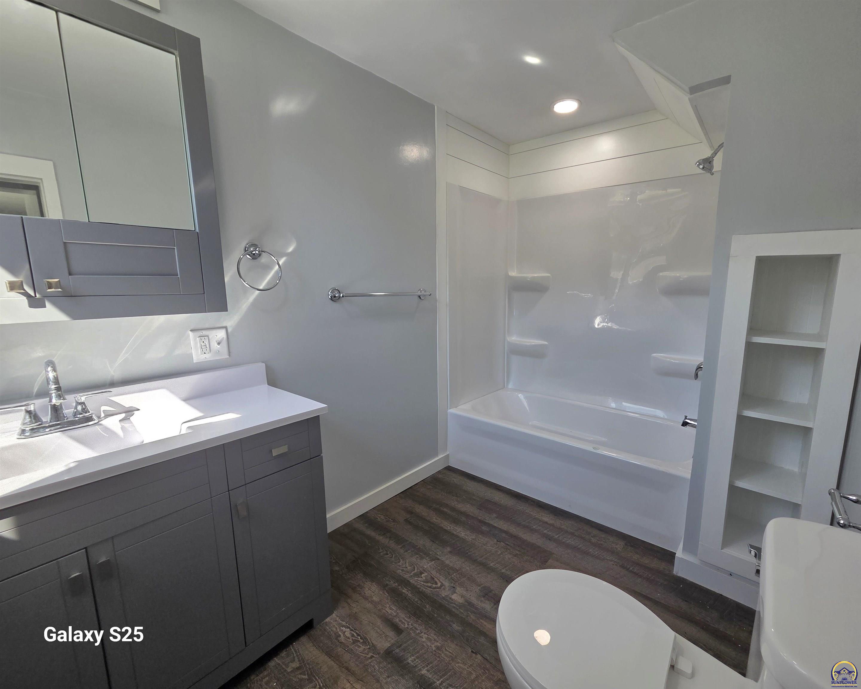 321 West Perry Street Rossville, KS 66533 - Photo 8 of 14 Remodeled Full Bath