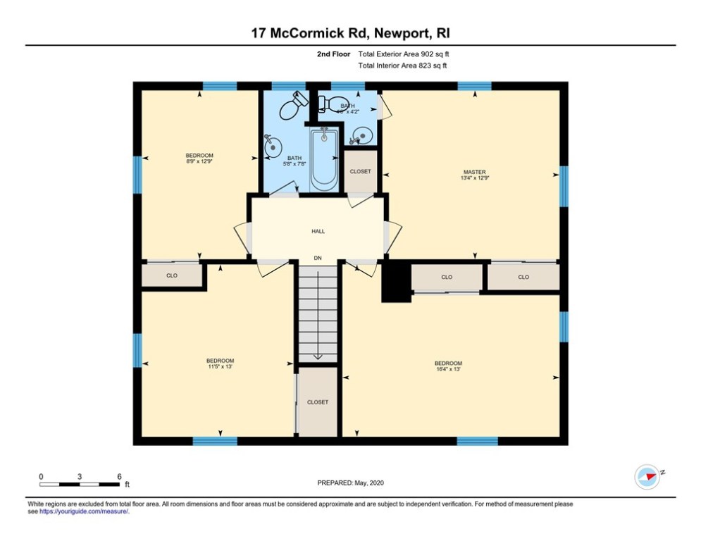 17 McCormick Road Newport, RI 02840 - Photo 30 of 30 Second Floor Plan
