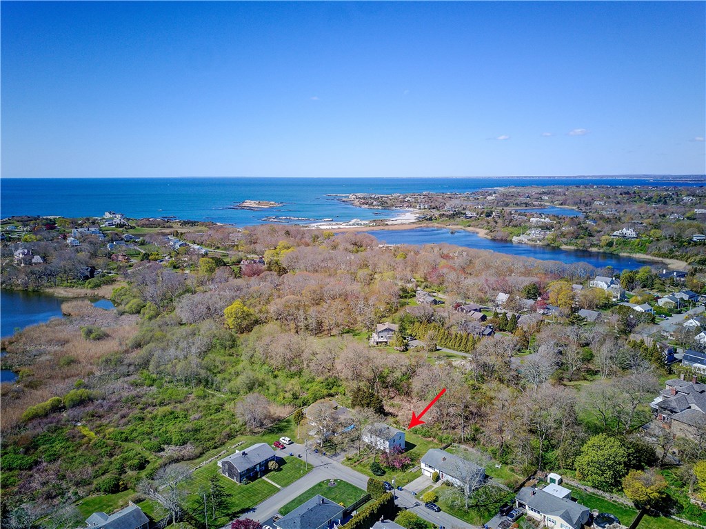 17 McCormick Road Newport, RI 02840 - Photo 4 of 30 Facing Southwest the Ocean Drive and Lily Pond