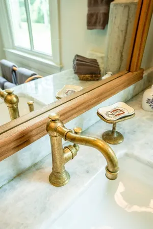 a bathroom with a sink