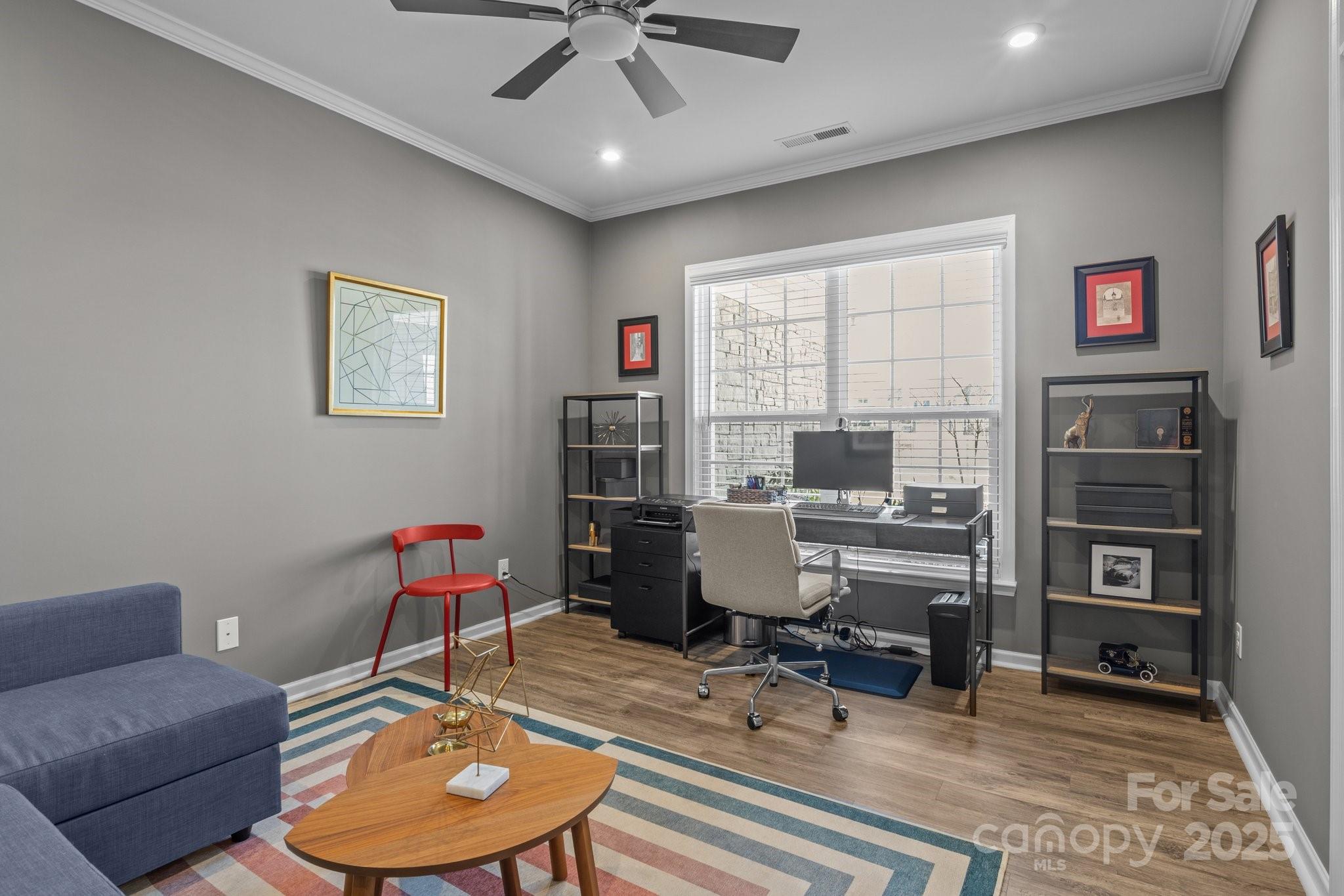 12709 Messenger Row Huntersville, NC 28078 - Photo 12 of 45 a work room with furniture and a window