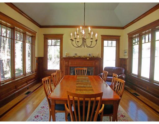 4 Robin Road Weston, MA 02493 - Photo 6 of 10 a view of a dining room with furniture window and outside view