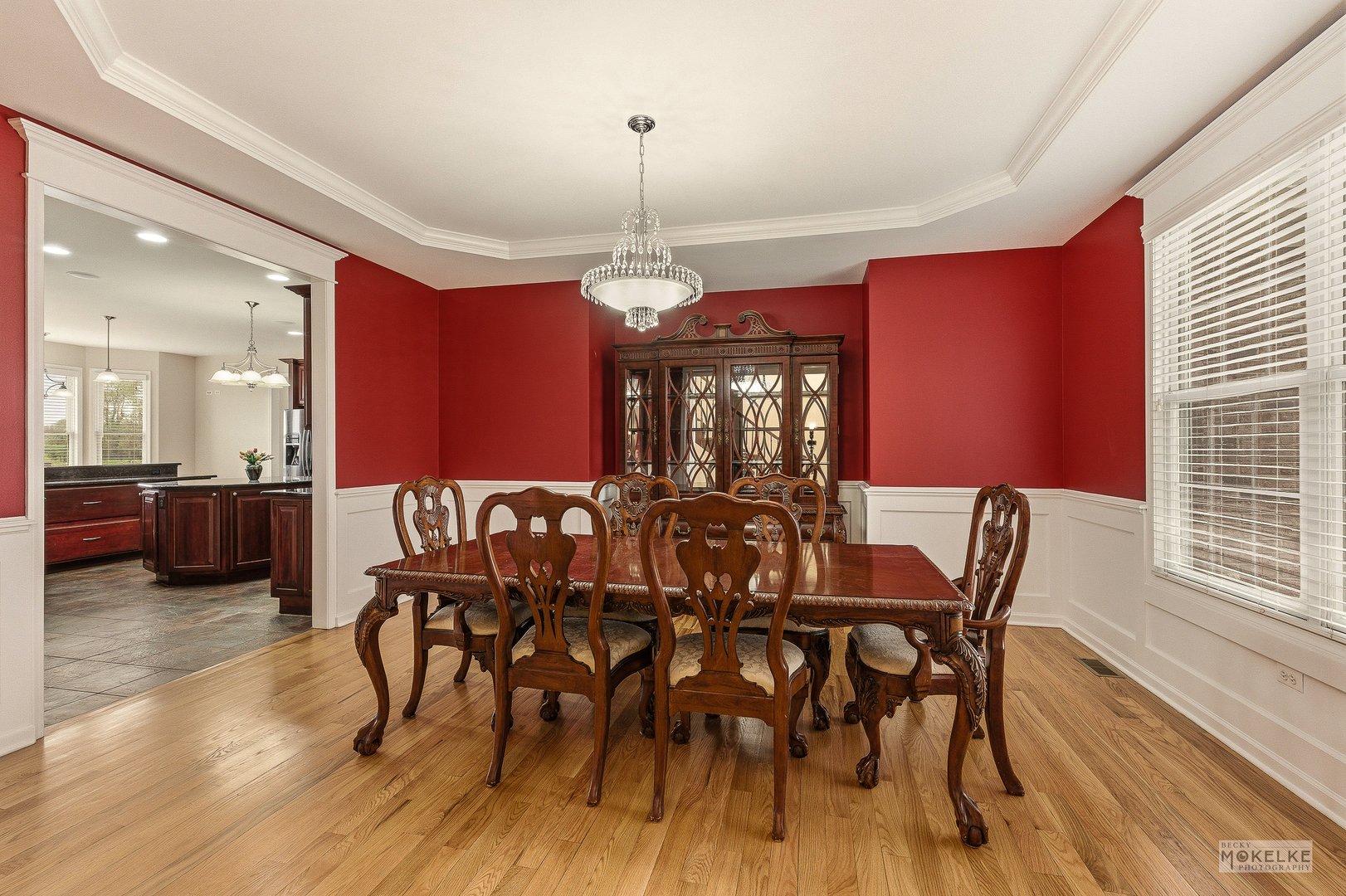 2953 4459th Road Newark, IL 60541 - Photo 15 of 39 a view of a dining room with furniture window and wooden floor