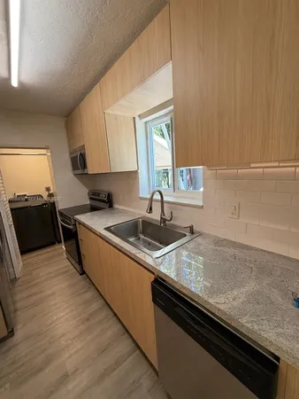 a close view of wooden cabinets