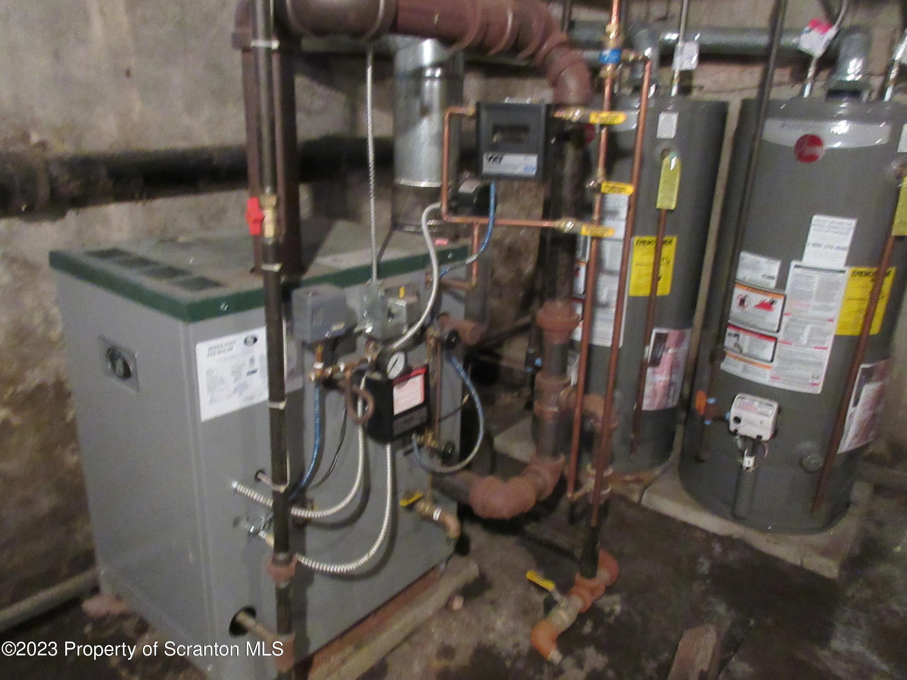 705 North Main Avenue Scranton, PA 18504 - Photo 25 of 25 a close view of water heater room