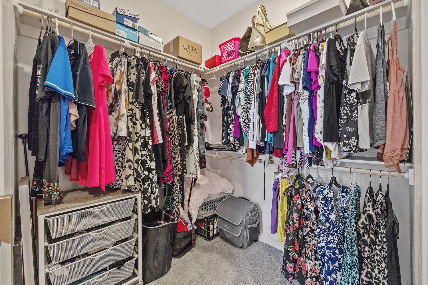 2409 Pepperdine Street Lemoore, CA 93245 - Photo 29 of 50 a view of walk in closet with clothes