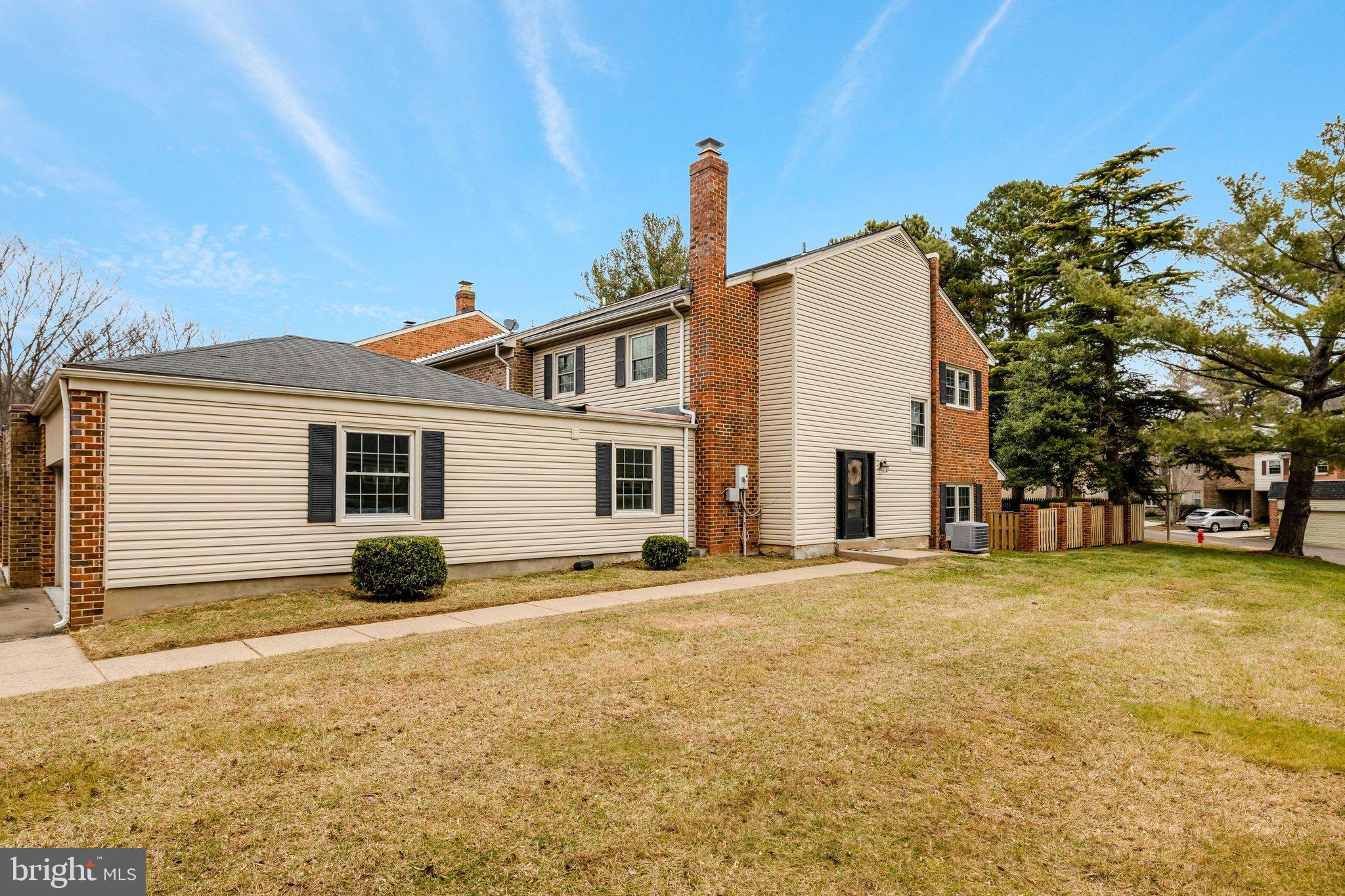 a view of a house with a patio
