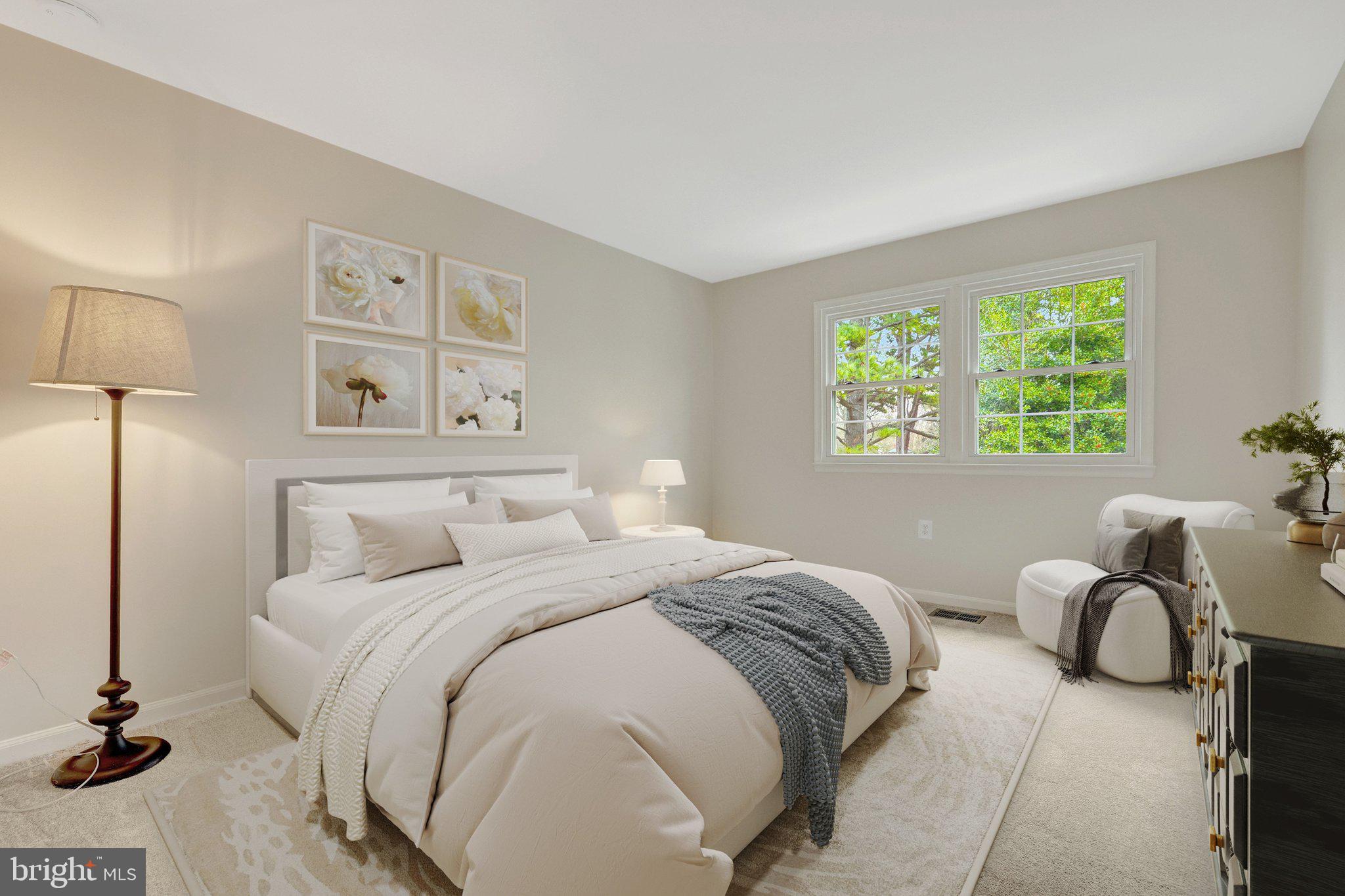 1008 Moore Place Southwest Vienna, VA 22180 - Photo 41 of 55 a bedroom with bed and a window