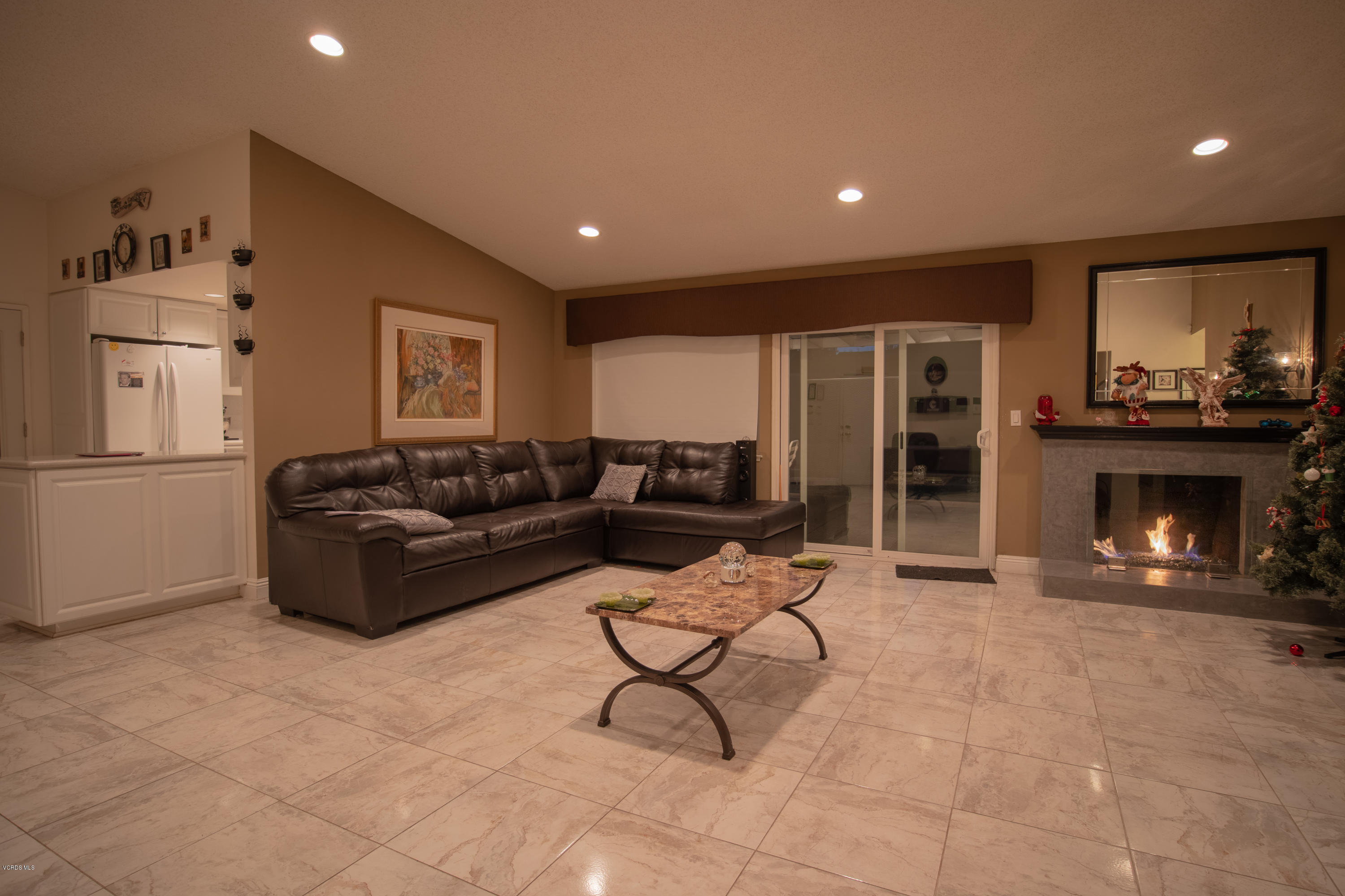 1113 Waltham Road Simi Valley, CA 93065 - Photo 2 of 20 a living room with furniture and a fireplace