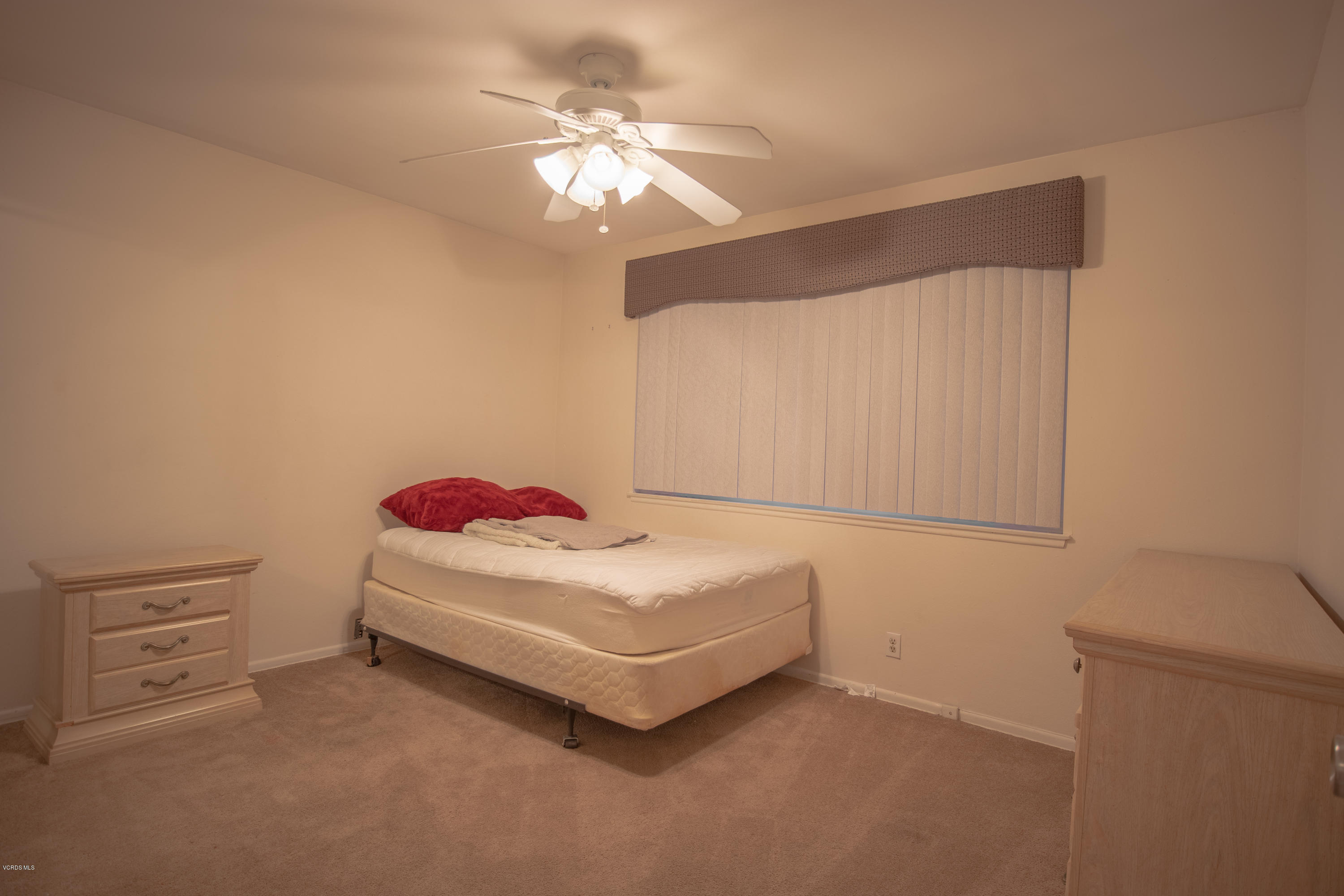 1113 Waltham Road Simi Valley, CA 93065 - Photo 9 of 20 a spacious bedroom with a bed and a chandelier